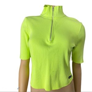 Calvin Klein Jeans green blouse size XL